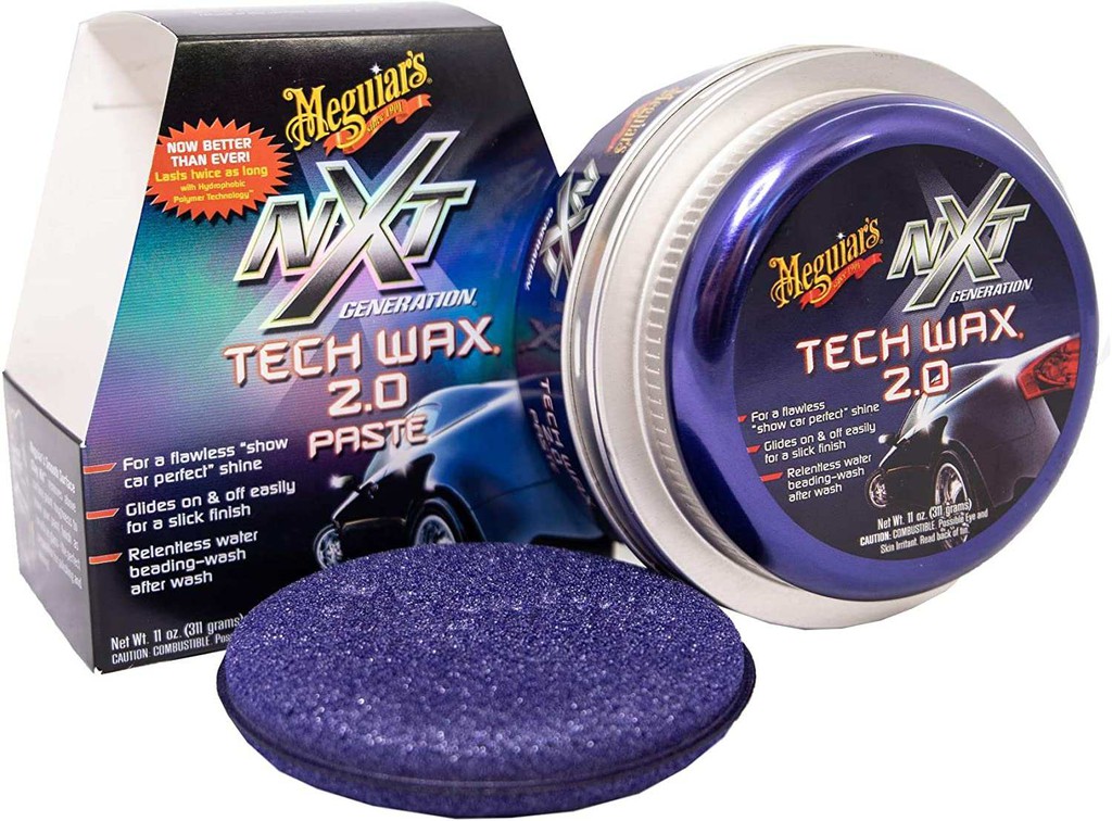 Meguiar's - Πάστα κεριού με πολυμερή NXT Generation Tech Wax 2.0 311gr G12711