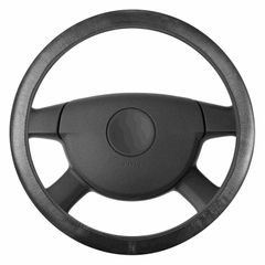 Κάλυμμα τιμονιού Soft Grip Hallow 38cm (τελεια εφαρμογη) μαυρο Canvas 16639
