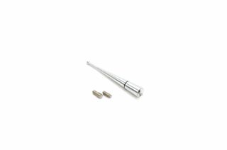 Κεραια οροφης Ασημί AMIO 10CM 5/6mm ANTM03 01510