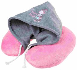 Walser παιδικό μαξιλάρι λαιμού με κουκούλα Ballet Doll 26172
