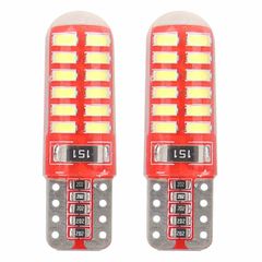 LED Amio Canbus 24SMD 3014 T10e (W5W) 5600K 1.9W SILCA White 12V 01444