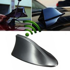 OEM κεραία αυτοκινήτου οροφής αυτοκόλλητη SHARK FIN-ΓΚΡΙ ΣΚΟΥΡΟ 53868