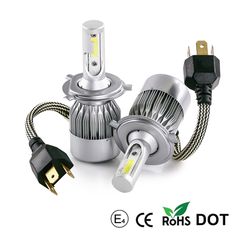 H7 60W 7200LM COB LED HEADLIGHT C6 9-30V 2TMX