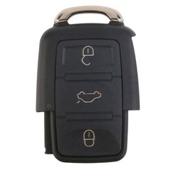 Silca κελυφος κλειδιου 3 κούμπο VW Bora Golf IV Polo 9N Passat