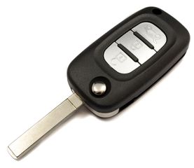 3 Koυμπο κέλυφος κλειδιού για ΜCC SMART RENAULT CLIO IV 12- TWINGO 14-
