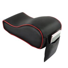 OEM Μαξιλάρι - κάλυμμα τεμπέλη αυτοκινήτου με memory foam - Κόκκινο/Μαύρο 54230