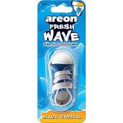 AREON FRESH WAVE BLACK CRYSTAL-ΑΡΩΜΑΤΙΚΟ ΑΥΤΟΚΙΝΗΤΟΥ ΠΑΠΟΥΤΣΑΚΙ