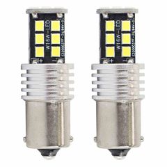 Σετ LED AMIO CANBUS 15SMD 2835 7.5W 800lmns (P21W) White 12V/24V