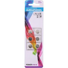 Μπαταρια κουμπί -καρτέλα 6 τεμάχιων AG12/386/LR43 Alkaline Grunding 04032