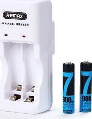 Remax RT-DC02 φορτιστής +δώρο 2 ΑΑΑ επαναφορτιζόμενες 900mAh