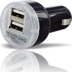 Allride 86481 Mini Universal διπλός ταχυφορτιστής αυτοκινήτου USB