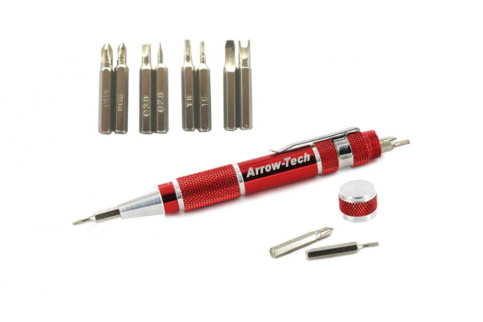 Benson Tools –Κατσαβίδι στυλό τσέπης με 8 ανταλλακτικές μύτες 110mmX14mm