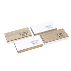 Ξύλινο κουτί για κάψουλες καφέ 34,5x17,5x5,5cm