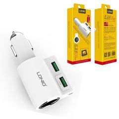 Διπλός ταχυφορτιστής Splitter αναπτήρα CM10 4.2A