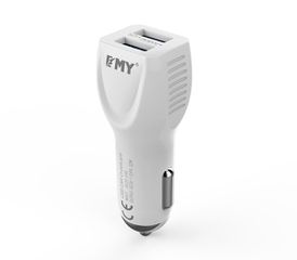 ΕΜΥ universal φορτιστής αυτοκινήτου Smart MY112 5V 2.4A