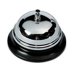 Hotel reception bell 8.5 cm x 6.5 cm