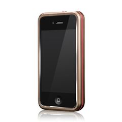 Luxury θήκη για iPhone 4G/4GS Armor Rose Gold/N.Pink