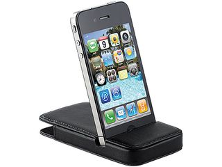 Θήκη από δερματίνη με Stand για Iphone 4/4S