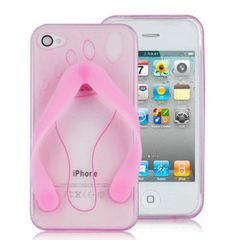 Θήκη για Apple iPhone 4 4G 4S «Παντόφλα Flip-Flop»