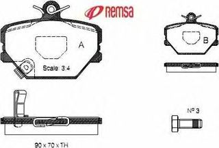 070502 Tακάκια EM.Remsa MCC Smart 450-451