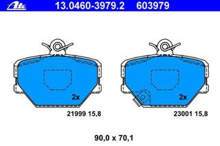 Γνήσια Eμπρ. Tακάκια ΜCC Smart 0.6-0.7-1.0