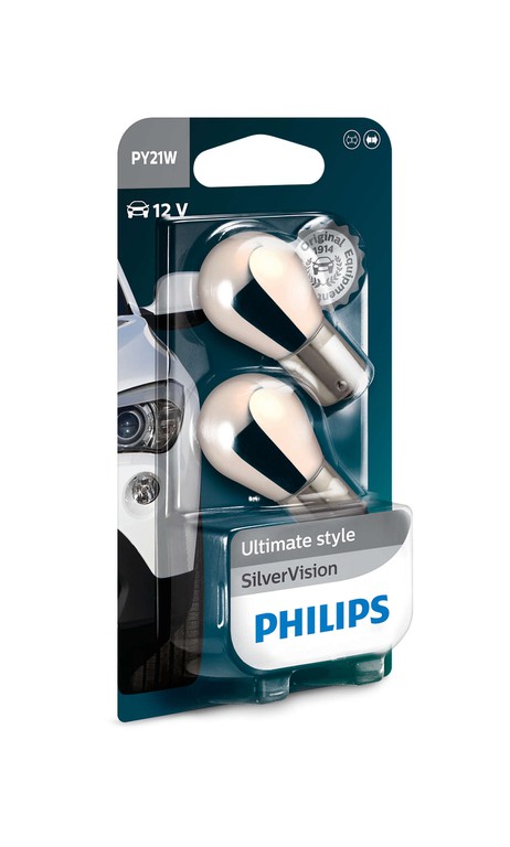 Λάμπες φλας Philips Silvervision PY21W
