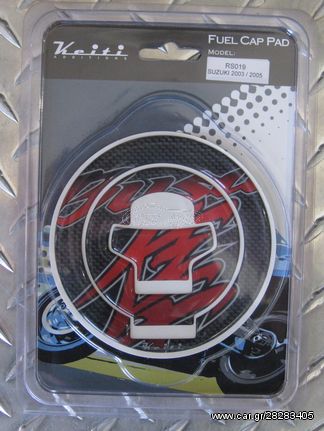 TANK CAP PROTECTOR KEITI SUZUKI GSX-R 1300 HAYABUSA ΚΟΚΚΙΝΟ
