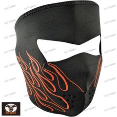 ΜΑΣΚΑ FULL FACE MASK FLAMES ONE SIZE