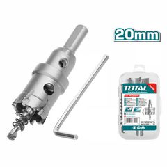 Ποτυροτρύπανο Καρβιδίου TOTAL ΙΝΟΧ / Σιδήρου 20mm ( TAC48201 )
