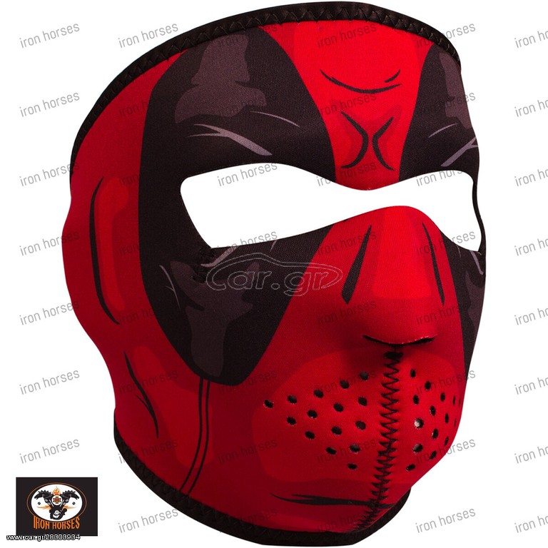 ΜΑΣΚΑ FULL FACE MASK RED DAWN ONE SIZE