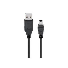 GOOBAY καλώδιο USB σε USB Mini 50767, 480Mbps, 1.8m, μαύρο