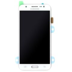 Γνήσια Original Samsung Galaxy SM-J500F J500 J5 2015 Οθόνη LCD + Touch Screen Μηχανισμός Αφής White GH97-17667A (Service Pack By Samsung)
