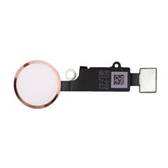 OEM iPhone 7/7 Plus Κεντρικό Κουμπί Home Button + Flex Cable Rose Gold