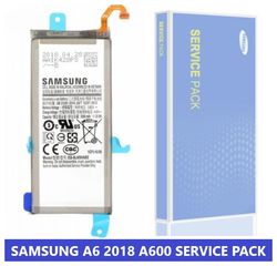 ΓΝΗΣΙΑ ORIGINAL SAMSUNG GALAXY A6 2018 SM-A600FN Battery Μπαταρία 3000mAh Li-Ion EB-BJ800ABE (Bulk) (Service Pack By Samsung) GH82-16479A