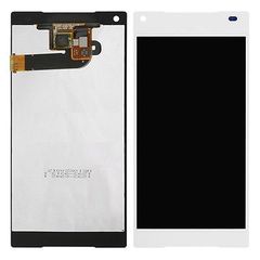 OEM Sony Xperia Z5 Compact E5803 E5823 Lcd Display Screen Οθόνη + Touch Screen Digitizer Μηχανισμός Αφής White AAA)