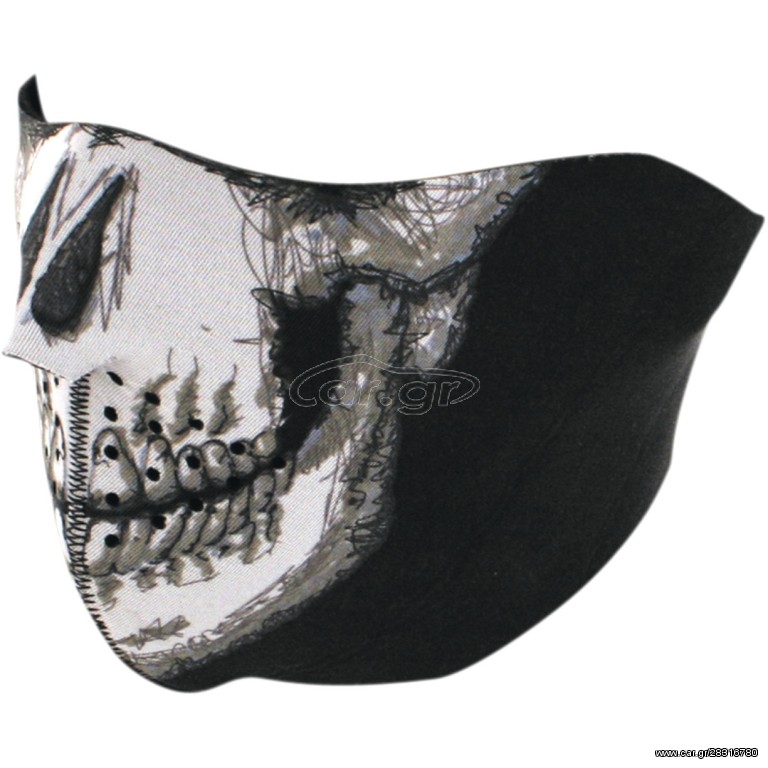 ΜΑΣΚΑ HALF FACE MASK SKULL FACE ONE SIZE