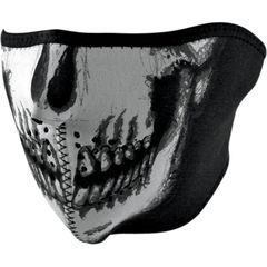 ΜΑΣΚΑ HALF FACE MASK GLOW-IN-THE-DARK SKULL ONE SIZE