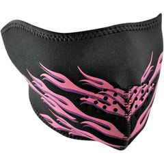 ΜΑΣΚΑ HALF FACE MASK FLAMES ONE SIZE