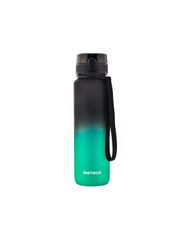 Meteor sports water bottle 1000 ml black/green
