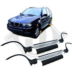 BODYKIT ΣΚΑΛΟΠΑΤΙΑ BMW X5(E53), 99-06 ΣΚΑΛΟΠΑΤΙΑ Running Boards Side Steps