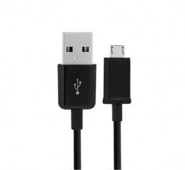 Samsung Original USB 2.0 to micro-USB Cable 1m Black ECB-DU5ABE - (Bulk)