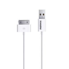 Remax Charge/ Data Cable White 1m Light Για Apple 30-pin - RC-006i4