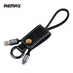 REMAX Western USB to 2 sided MicroUSB Port (RC-034m) Black