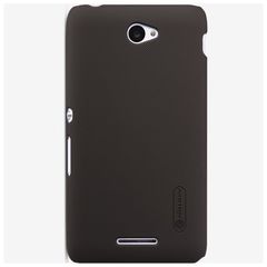 Nillkin Super Frosted  Cover BROWN για το Sony E2105 Xperia E4 (ΠΕΡΙΛΑΜΒΑΝΕΙ ΠΡΟΣΤΑΣΙΑ ΟΘΟΝΗΣ)