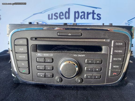 7S7T-18C815-BA 6000CD Radio cd Player  Ford Mondeo mk4