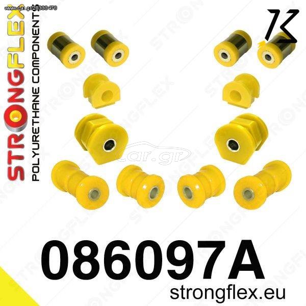 HONDA CIVIC EJ,EK,EM1 STRONGFLEX ΣΙΝΕΜΠΛΟΚ ΠΟΛΥΟΥΡΕΘΑΝΗΣ ΚΙΤ ΕΜΠΡΟΣ ΑΞΟΝΑ (ΓΙΑ ΑΤΣΑΛΙΝΟ ΨΑΛΙΔΙ)086097A KB STORE