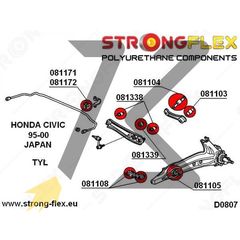 HONDA CIVIC EJ,EK,EM1 STRONGFLEX ΣΙΝΕΜΠΛΟΚ ΠΟΛΥΟΥΡΕΘΑΝΗΣ ΚΙΤ ΠΙΣΩ ΑΞΟΝΑ (ΓΙΑ ΑΤΣΑΛΙΝΟ ΨΑΛΙΔΙ)086093A KB STORE-thumb-1