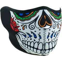 ΜΑΣΚΑ HALF FACE MASK MUERTE SKULL ONE SIZE