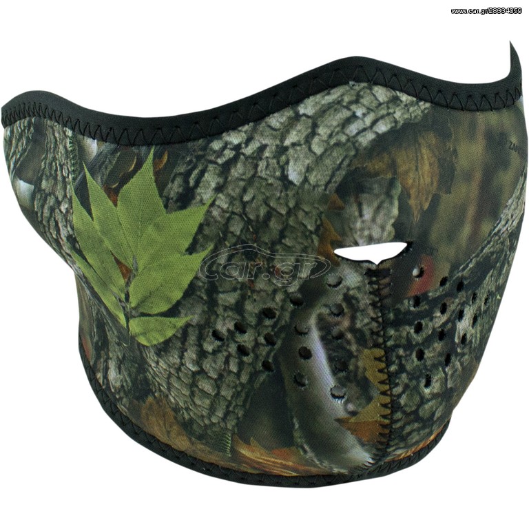ΜΑΣΚΑ HALF FACE MASK FOREST CAMO ONE SIZE