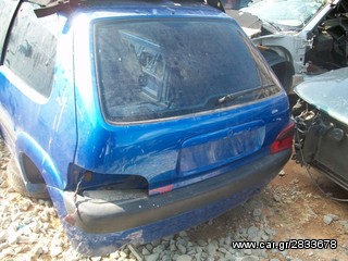 Citroen Saxo Vts 1998 πισω τροπετο,μπαγαζοπορτα,προφυλαχτηρας,δεξι φαναρι,πορτες